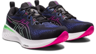 Women's GEL-CUMULUS 25 | Black/Pink Rave | Running Shoes | ASICS