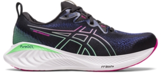 Women's GEL-CUMULUS 25, Black/Pink Rave, Running