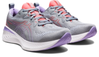 ASICS GEL NIMBUS 25 - Neutral running shoes - papaya/violet quartz/coral 