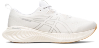 Womens white on sale asics trainers