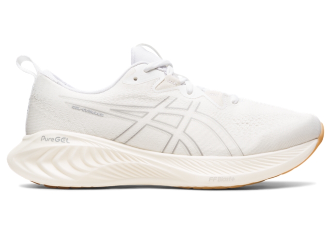 asics gel cumulus 15 womens white
