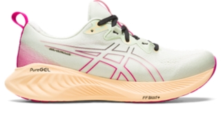 joyería Espectáculo perspectiva GEL-CUMULUS 25 | WHISPER GREEN/PINK RAVE | レディース ランニング シューズ【ASICS公式】