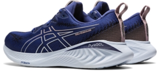 Zapatillas mujer ASICS Gel Nimbus 25 Azul Índigo/Plata - Running Warehouse  Europe