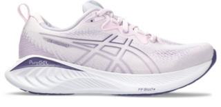 Asics purple store running shoes