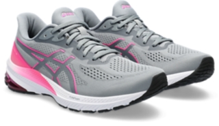 Women's GT-1000 12 WIDE | Sheet Rock/Hot Pink | Running Shoes | ASICS