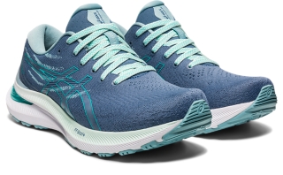 Women's GEL-KAYANO 29 | Storm Blue/Sea Glass | Running Shoes | ASICS