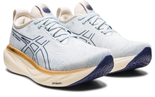 Women's GEL-NIMBUS 25 NAGINO | Sky/Cream | Running Shoes | ASICS