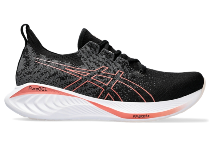 Women's GEL-CUMULUS 25 MK | Black/Light Garnet | Running Shoes | ASICS