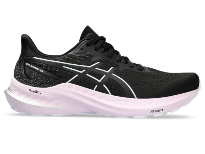 Women's GT-2000 12 | Black/White | Running | ASICS UK