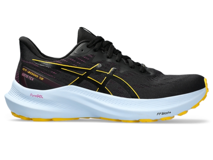 GT 2000 12 GTX BLACK SAFFRON ASICS