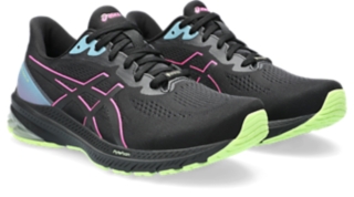 GT 1000 12 GTX Women Black Hot Pink Damen Laufschuhe ASICS DE