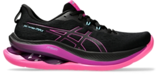 GEL KINSEI MAX Women Black Bold Magenta Women s Running Shoes ASICS United States