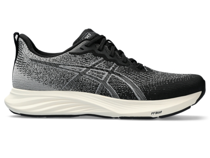 Women's DYNABLAST 4 | Black/White | Running Shoes | ASICS