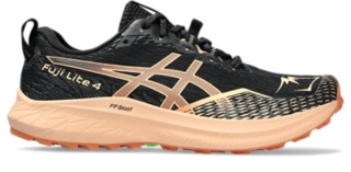 Women's FUJI LITE 4 | Black/Terracotta | Trail Running | ASICS UK