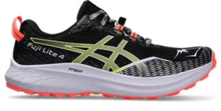 Fuji Lite 4 | Women | Black/Cacti | Women's Running Shoes | ASICS ...