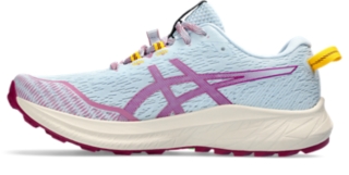 ASICS | Fuji | Shoes Light Blue/Blackberry Running Women\'s | Lite 4