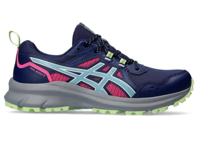 Tenis Trail Asics Trail Scout 3 Azul Hombre 1011b700.400