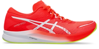 Women's HYPER SPEED 3 | Sunrise Red/White | Running Shoes | ASICS