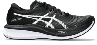 Womens black asics on sale sneakers