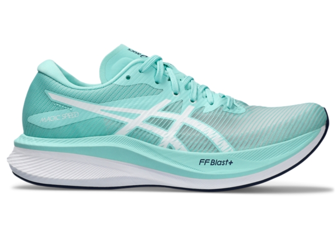 Women's MAGIC SPEED 3 | Illuminate Mint/White | Running Shoes | ASICS