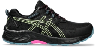 GEL VENTURE 9 WATERPROOF Women Black Lime Green Women s Running Shoes ASICS United States