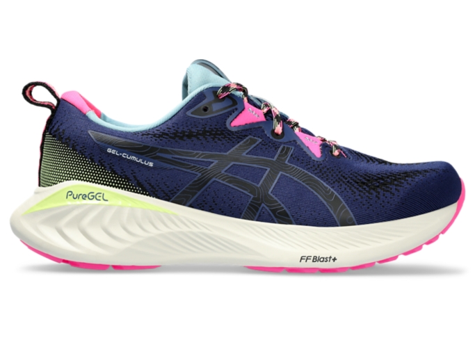 Women's GEL-CUMULUS 25 TR | Nature Bathing/Lime Green | Running | ASICS IE