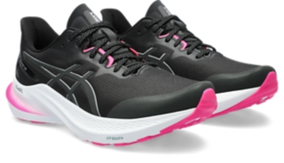 Asics gt-2000 6 outlet lite-show womens black black