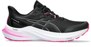 ASICS Women s GT 2000 12 Lite Show Black Pure Silver