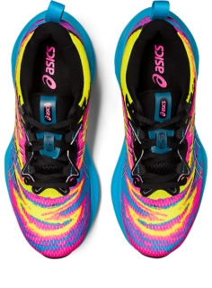 ASICS GEL-CUMULUS 25 COLOR INJECTION - Zapatillas de running neutras -  aquarium/vibrant yellow/azul 