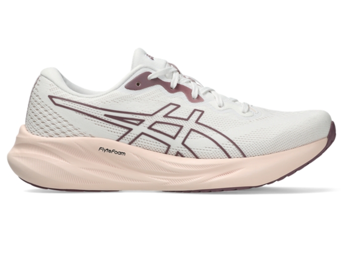 GEL-PULSE 15 | Women | White/Dusty Mauve | Womens Running Shoes | ASICS ...