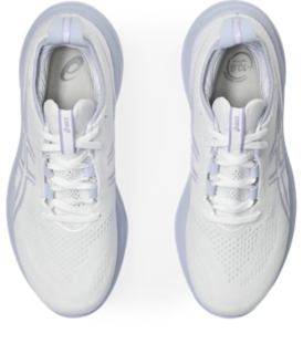 Women's GEL-NIMBUS 26, White/Fresh Air, Running Shoes