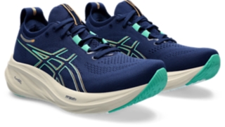 Asics gel nimbus 19 women's shoes insignia blue/sea/blue best sale