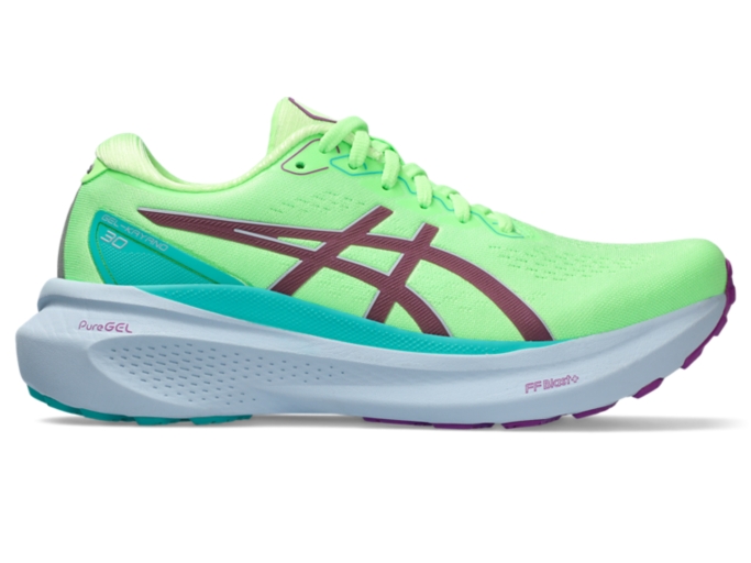 Women's GEL-KAYANO 30 LITE-SHOW | Lite Show/Illuminate Green | Running  Shoes | ASICS