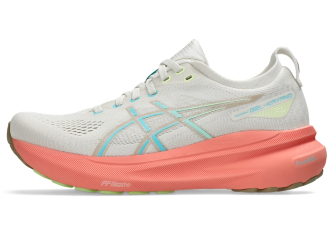 GEL-KAYANO 31 | Women | BIRCH/ENERGY AQUA | Women's Running Shoes