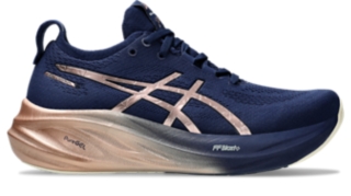 GEL NIMBUS 26 PLATINUM Women BLUE EXPANSE ROSE GOLD Women s Running Shoes ASICS Malaysia