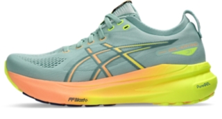 Women's GEL-KAYANO 31 PARIS | Light Celadon/Safety Yellow | Running​ | ASICS Australia