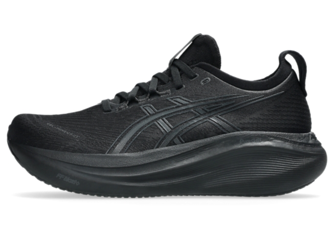 GEL-NIMBUS 27 WIDE | Women | BLACK/GRAPHITE GREY | Women's Running