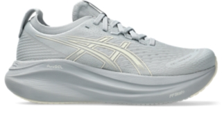 GEL-NIMBUS 27 | Women | White/Glacier Grey | Women's Running Shoes | ASICS United States