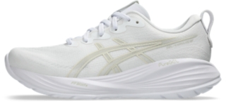 GEL-CUMULUS 27 | Women | White/Lake Grey | Women's Running Shoes | ASICS United States
