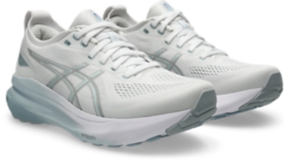 GEL-KAYANO 31, White/Dolphin Grey