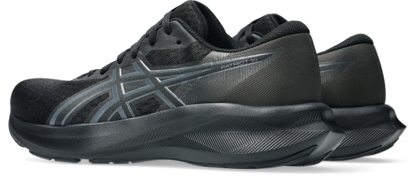 Женские кроссовки ASICS Patriot 14, цвет: Чёрный / Серый — фото 3