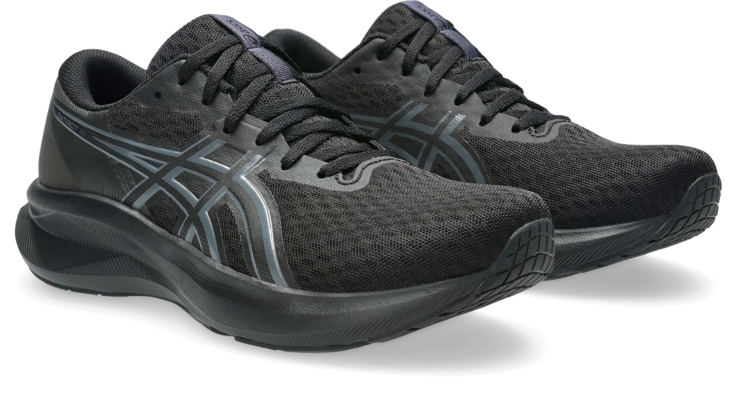 Женские кроссовки ASICS Patriot 14, цвет: Чёрный / Серый — фото 2