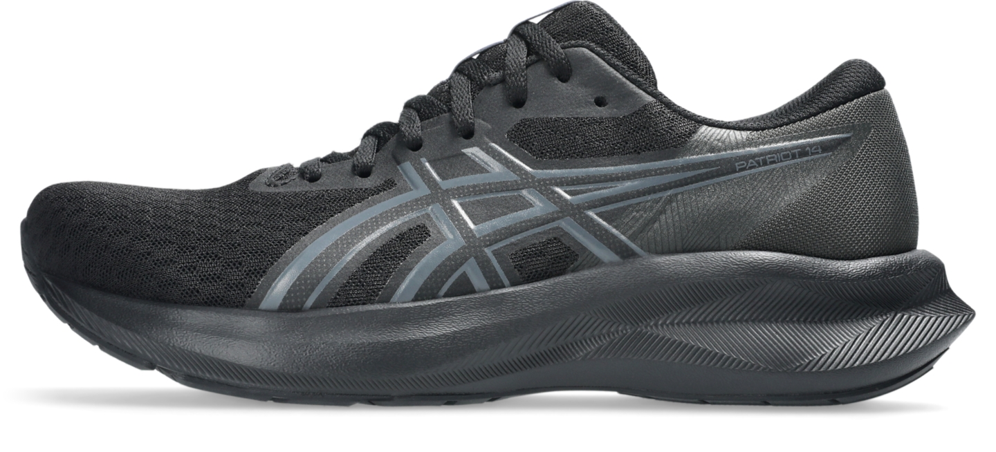 Женские кроссовки ASICS Patriot 14, цвет: Чёрный / Серый — фото 7