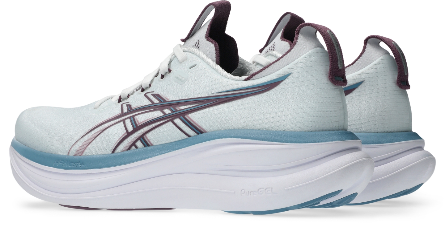 Женские кроссовки ASICS Gel-Nimbus 28, цвет: Синий / Бархатный фиолетовый — фото 3