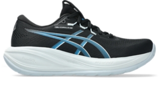 Image 8 of 8 of Women's BLACK/AEGEAN BLUE GEL-CUMULUS 28 WIDE Women Running Shoes