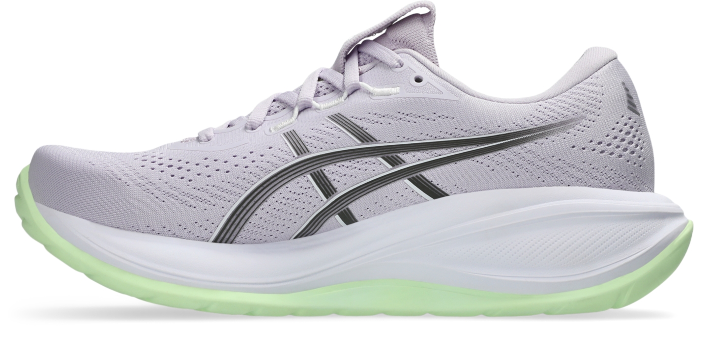 Женские кроссовки ASICS Gel-Cumulus 28 Wide, цвет: Жёлтый — фото 4