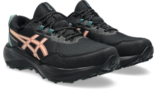 GEL-VENTURE  11 WATERPROOF, Black/Apricot Crush 2