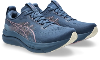 GEL-KAYANO 33, Grand Shark/Taro Purple 2