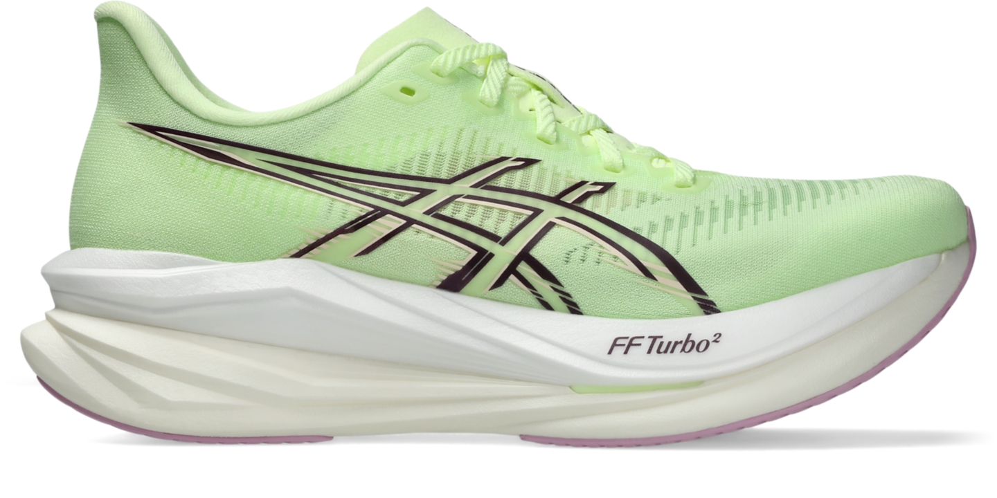 Женские кроссовки ASICS Sonicblast 2, цвет: Жёлтый / Сиреневый — фото 1