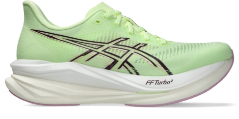 Женские кроссовки ASICS Sonicblast 2, цвет: Жёлтый / Сиреневый